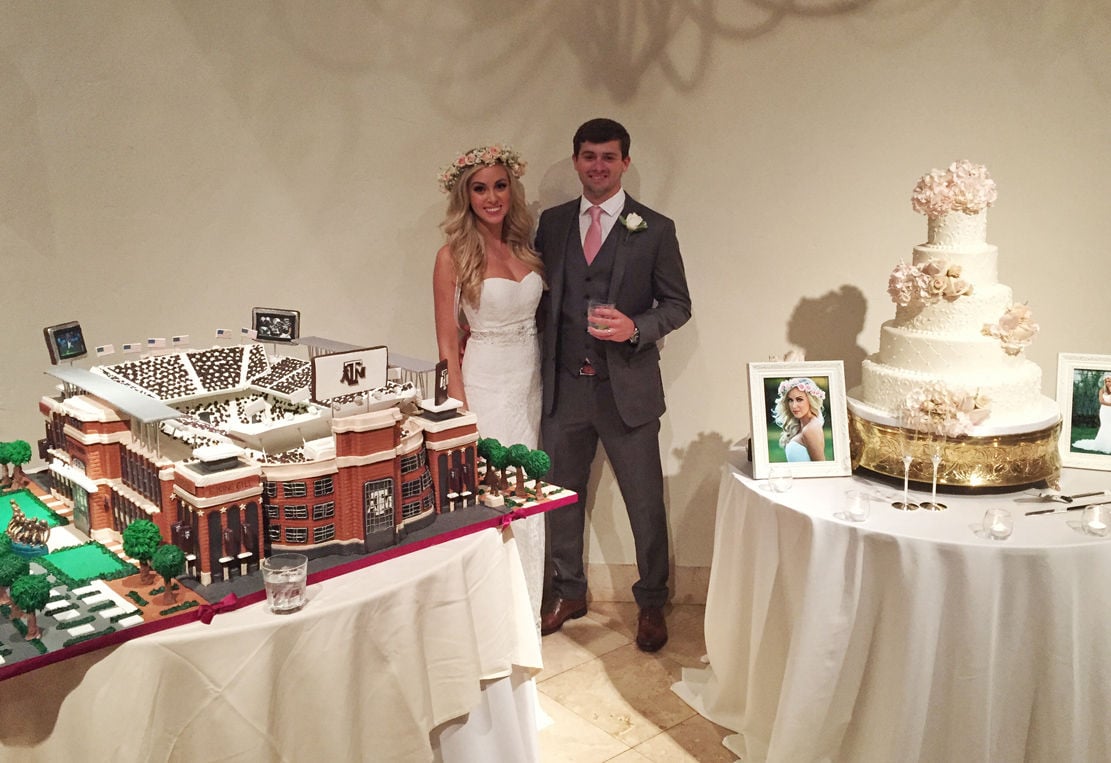 Aggie grads commission Kyle Field wedding cake Campus News
