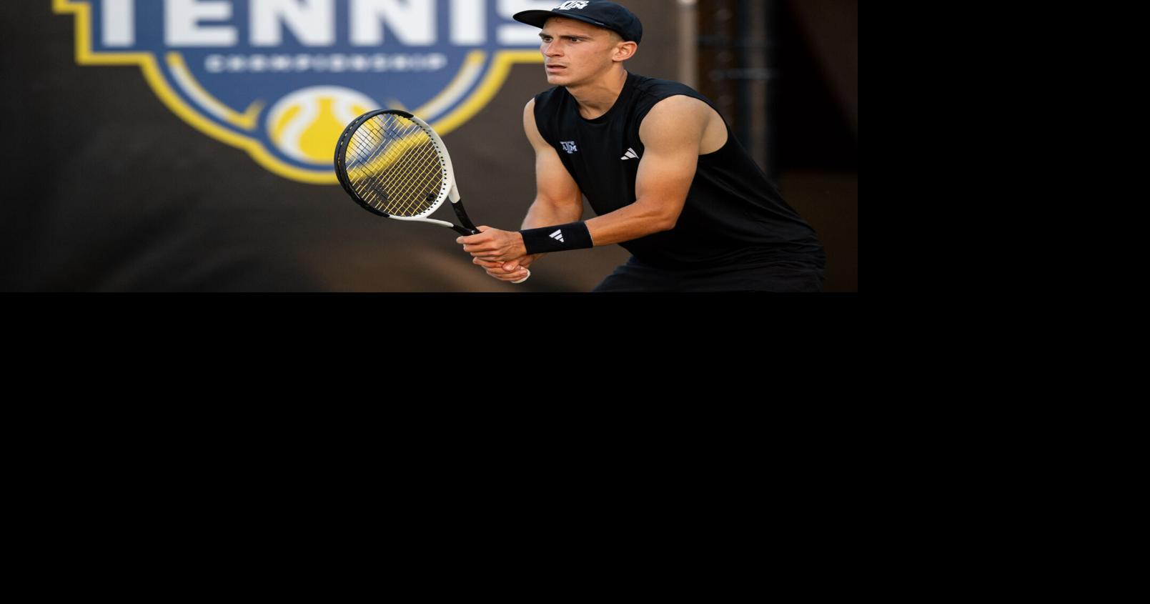 Weather delays Texas A&M men's tennis NCAA tournament match