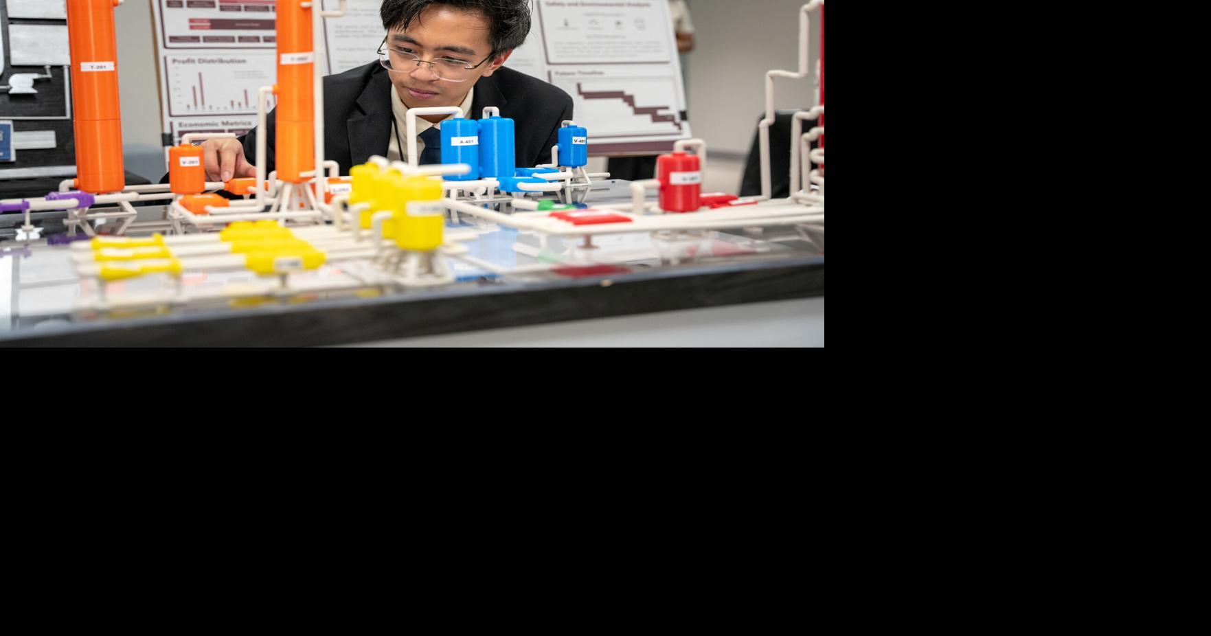 Engineering seniors show off capstone projects at Texas A&M Showcase