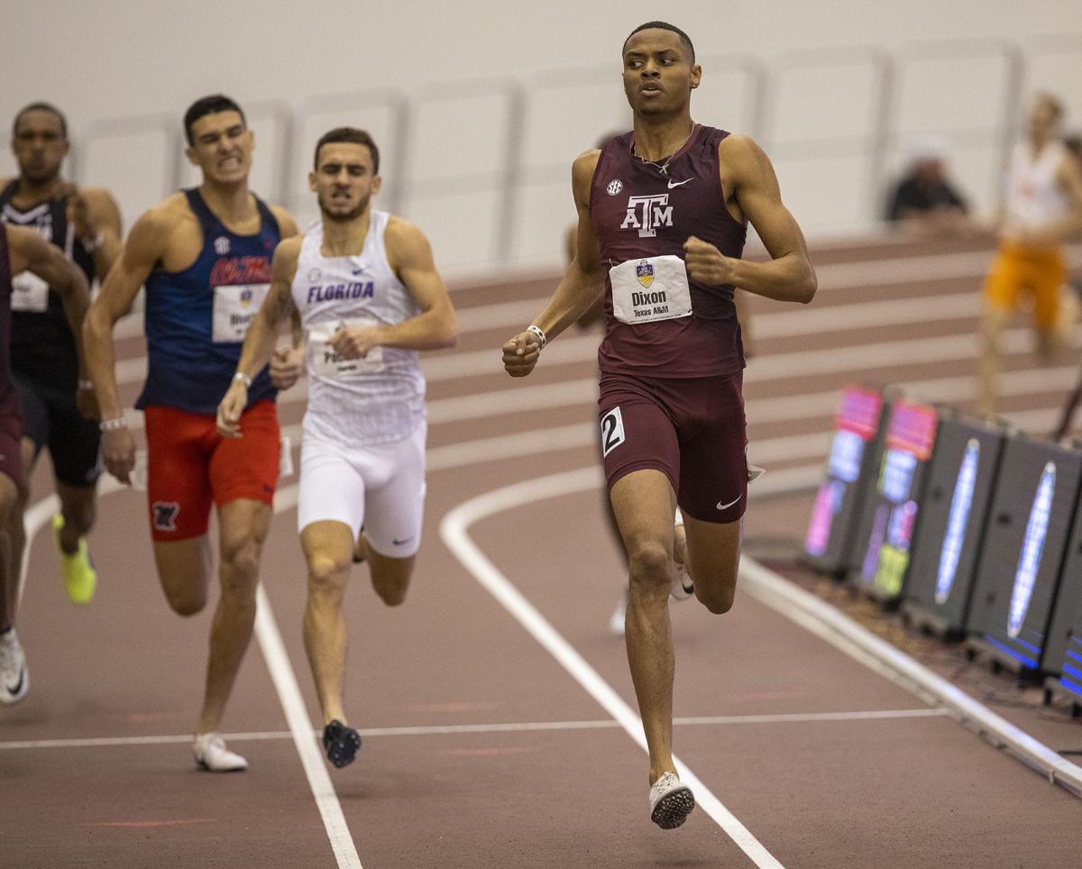 Aggie men finish strong in 4x400, take third place at SEC Indoors