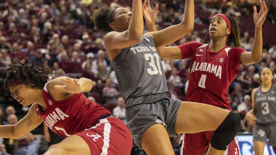 Texas A&M women's basketball team drops home finale to Alabama
