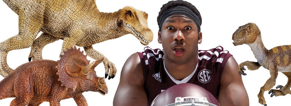 Myles Garrett Dinosaur