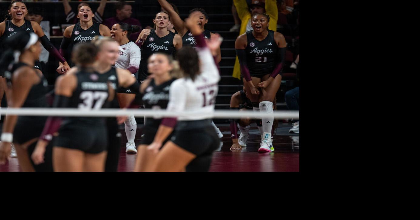 Texas A&M volleyball team beginning to crescendo as the Aggies open SEC tournament Sunday