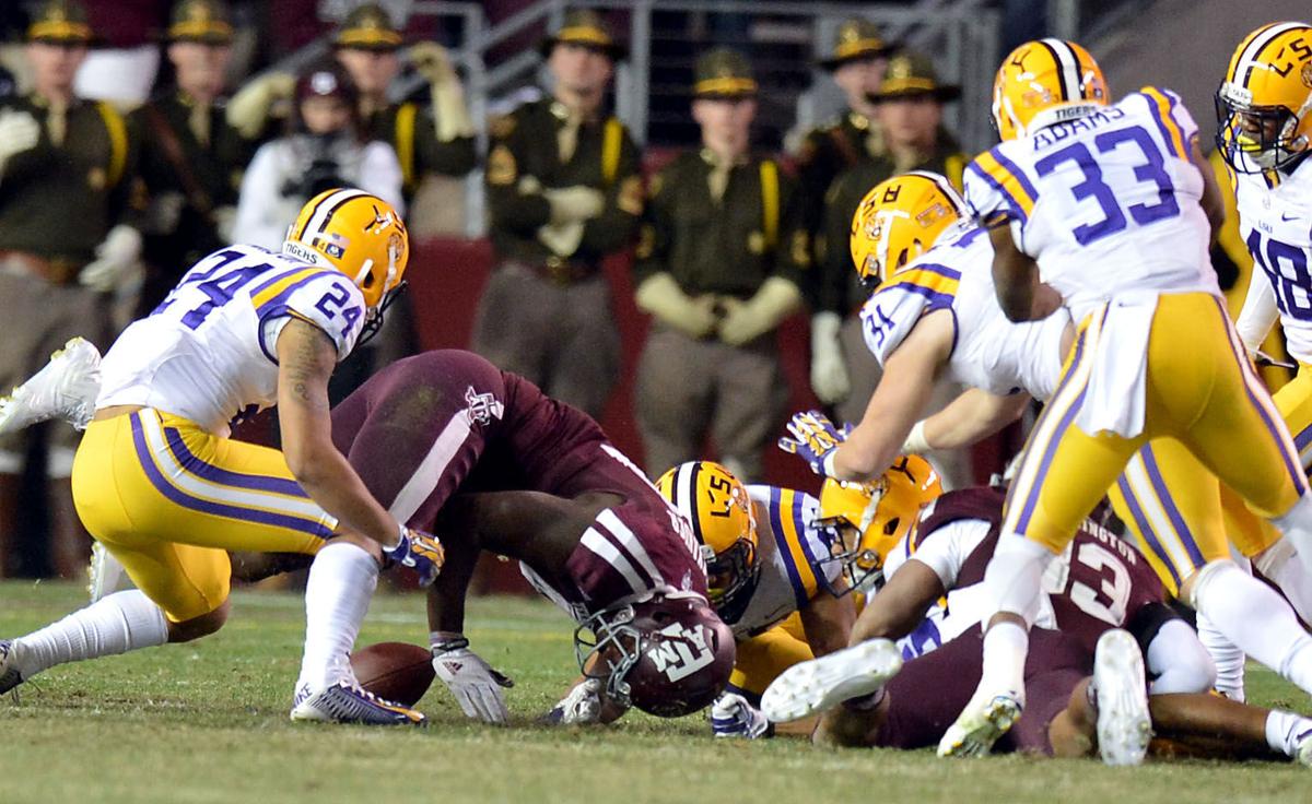LSU leans on ground game to beat Texas A&M Texas A&M University Aggie
