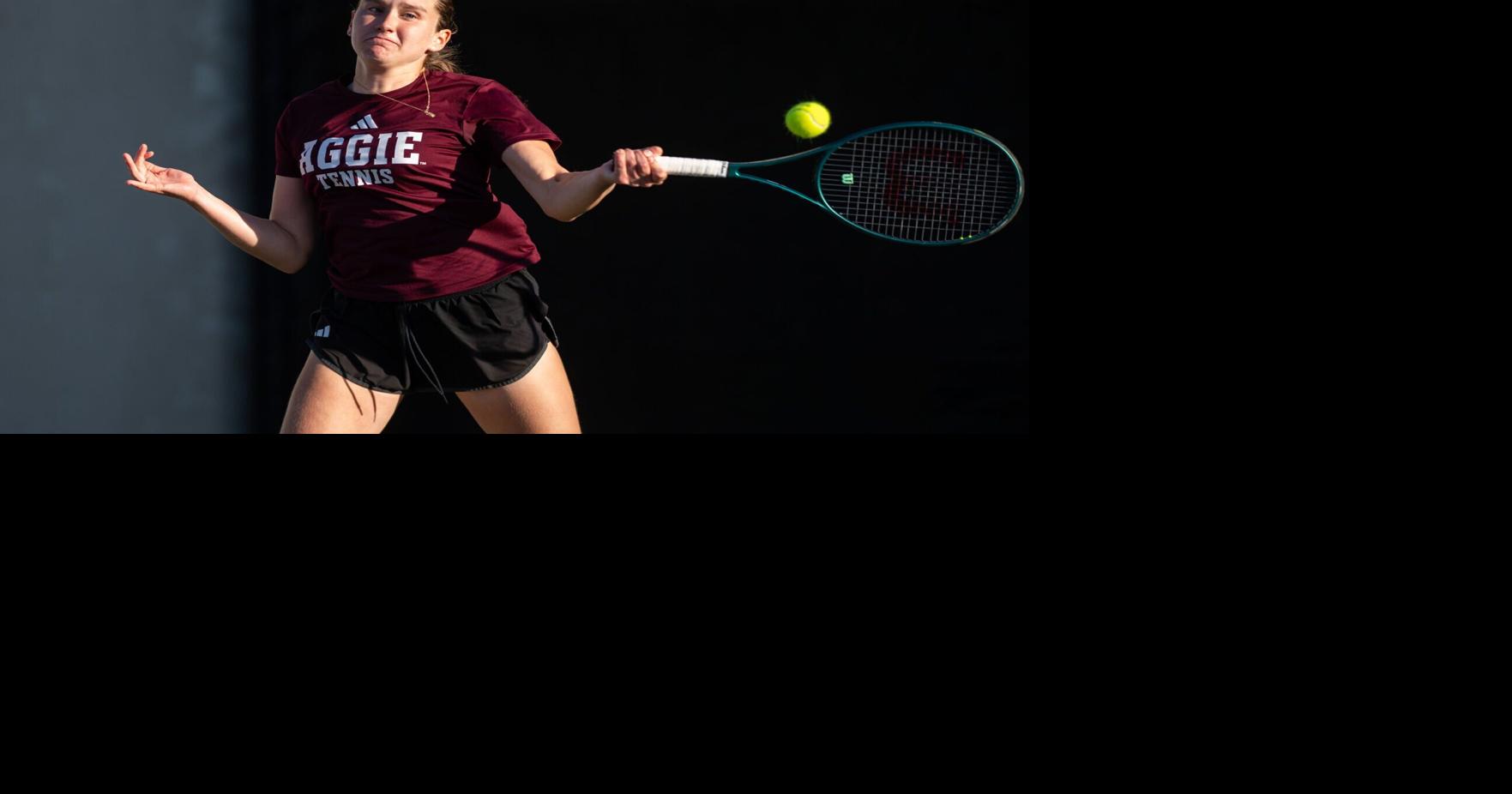 No. 2 Aggies top No. 6 Oklahoma in women's tennis tournament