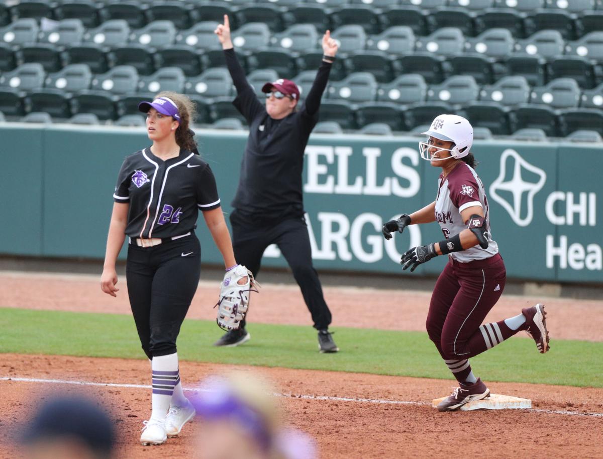 Texas A&M ACU softball