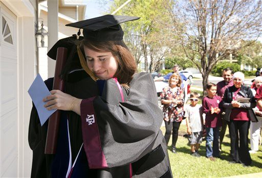 Aggie graduation ceremony relocated to dying man's Austin home | Texas ...