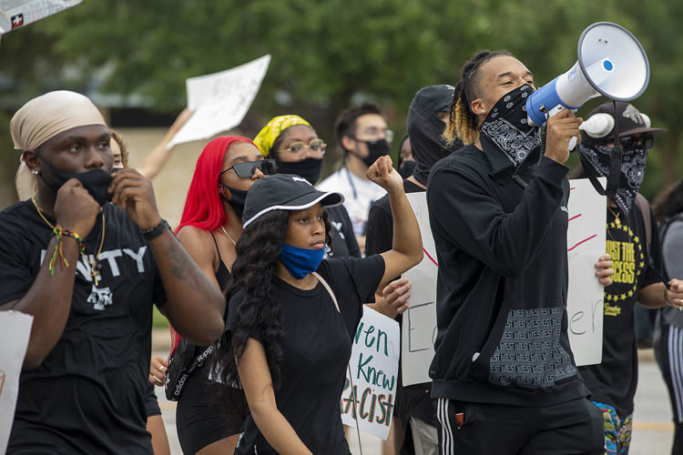 WATCH NOW: Activists march for racial equality, statue removal, and ...