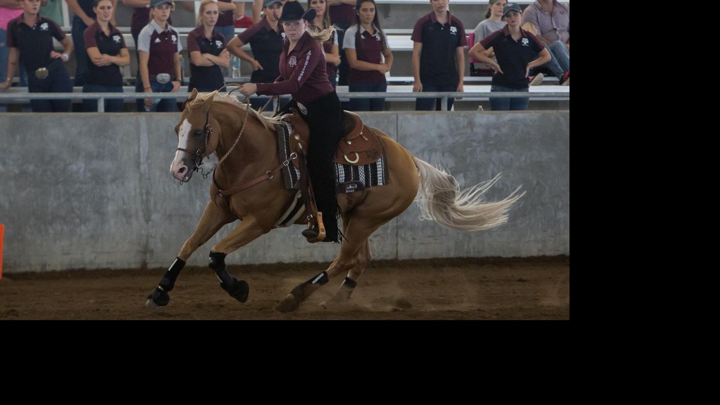 Texas A&M equestrian team wins NCEA Reining National Championship