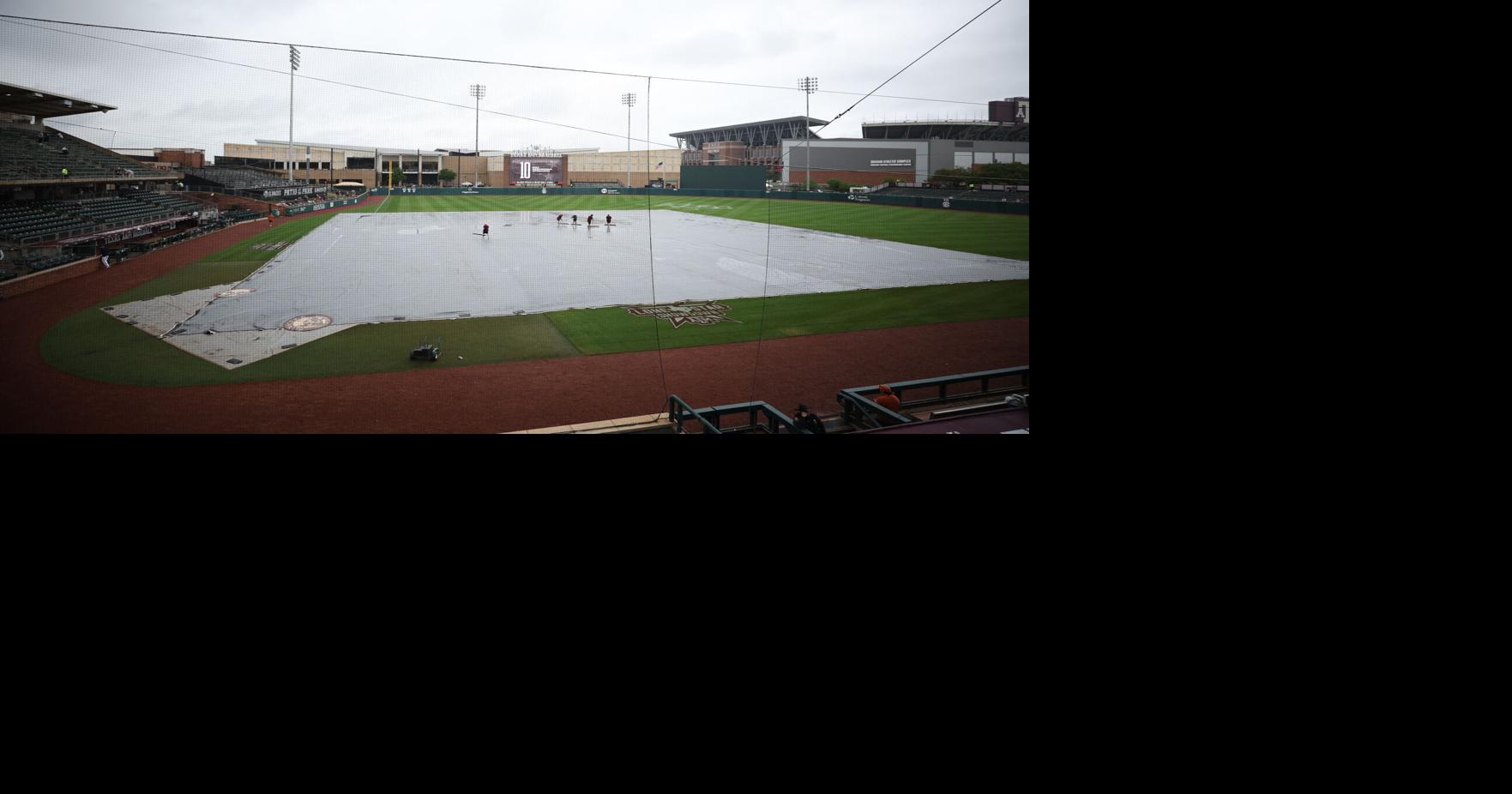 A&M-Texas baseball series finale canceled due to weather after hours of waiting