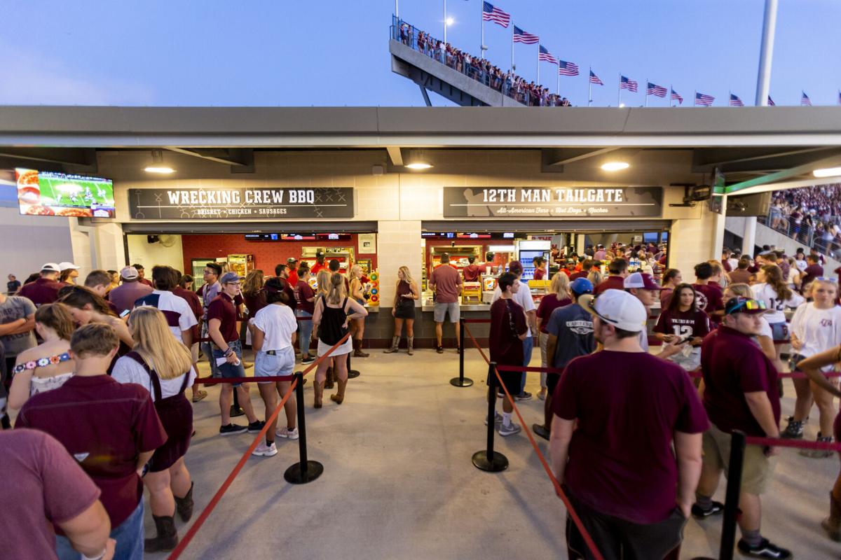 Kyle Field concession stand