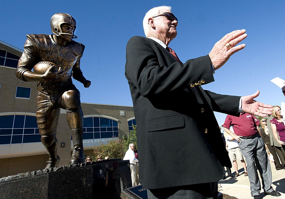 John David Crow statue1