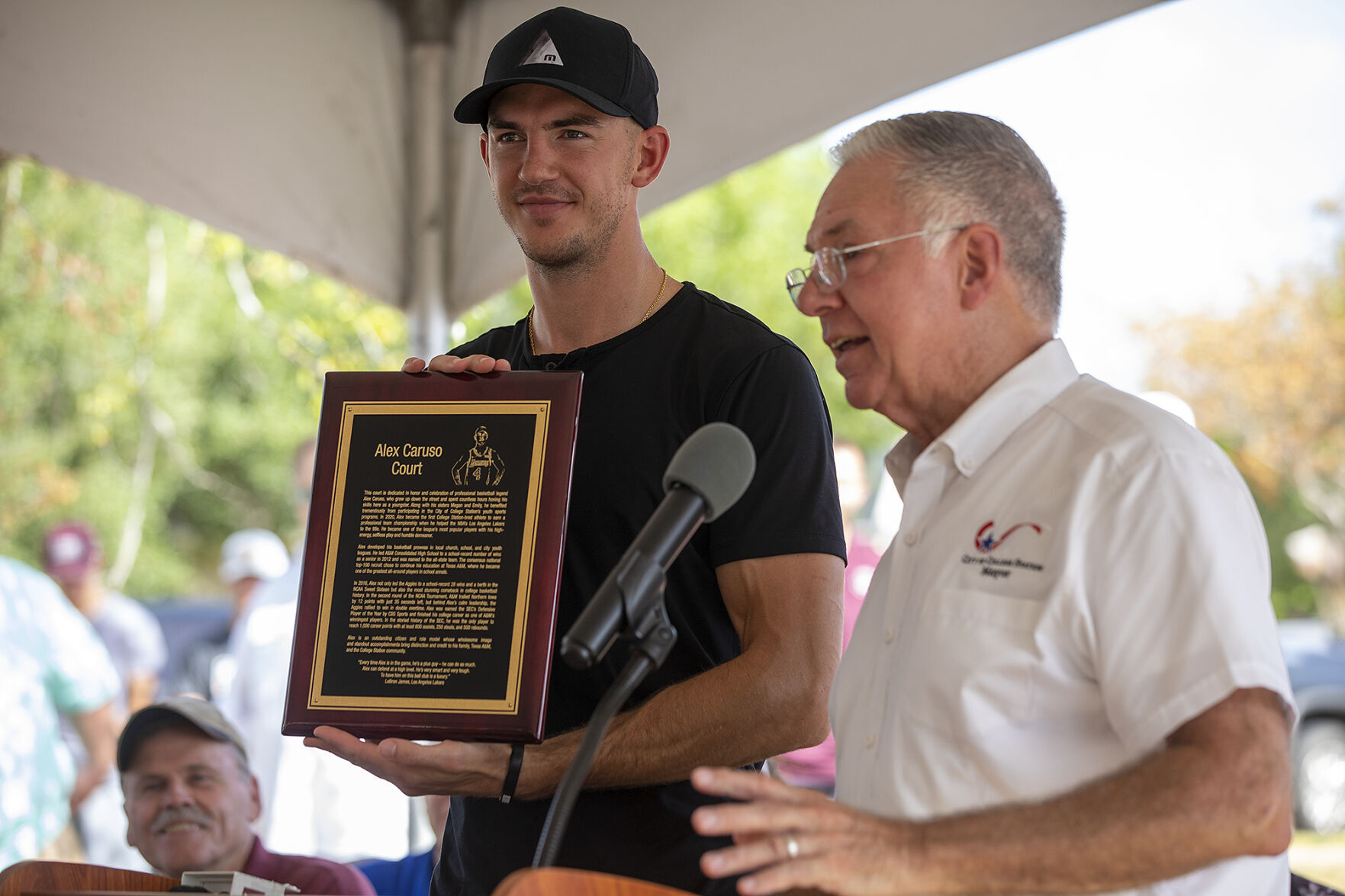 Castlegate Park basketball court dedicated in honor of Alex Caruso