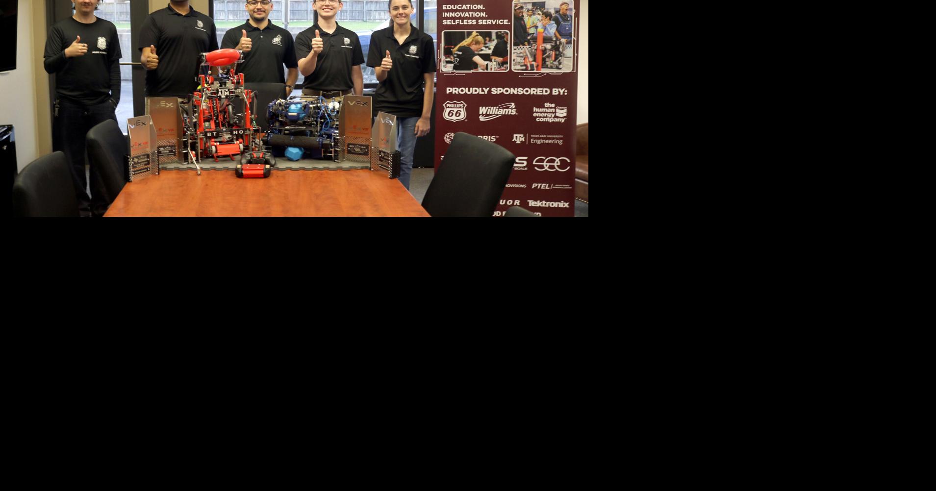 Aggie Robotics team rising through the ranks | Texas A&M News ...
