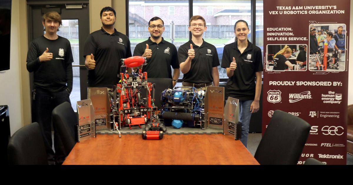 Aggie Robotics Aggie Robotics team rising through the ranks | Texas A&M News ...