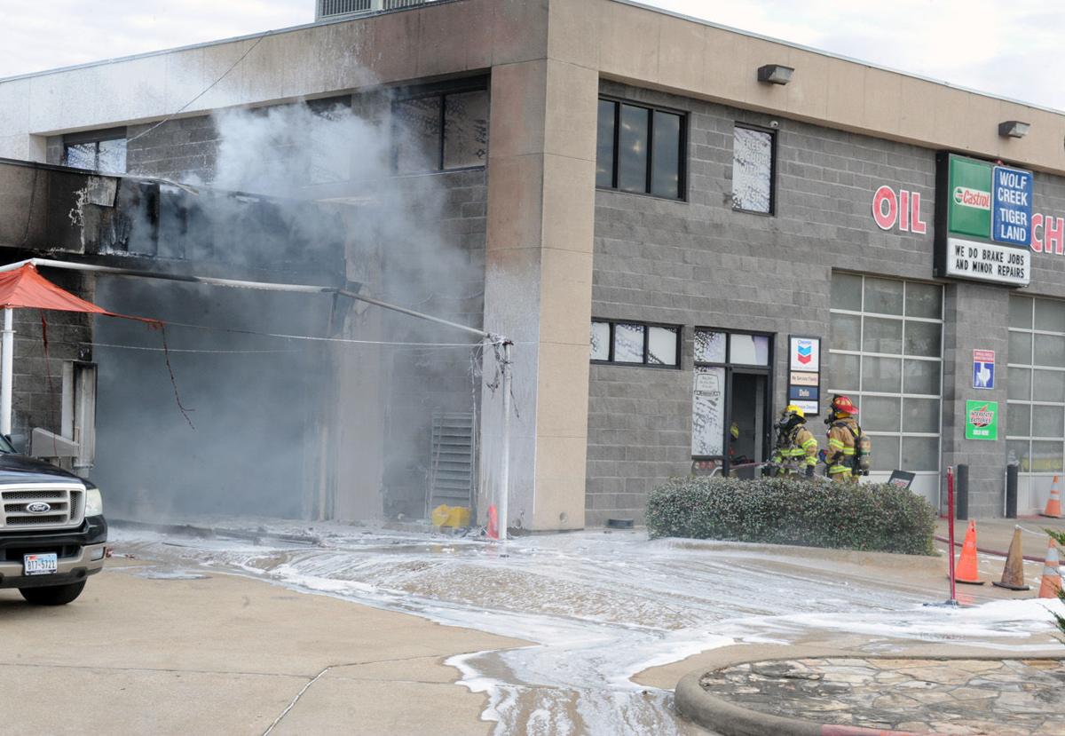 Car wash destroyed in fire off Rock Prairie Road in College Station