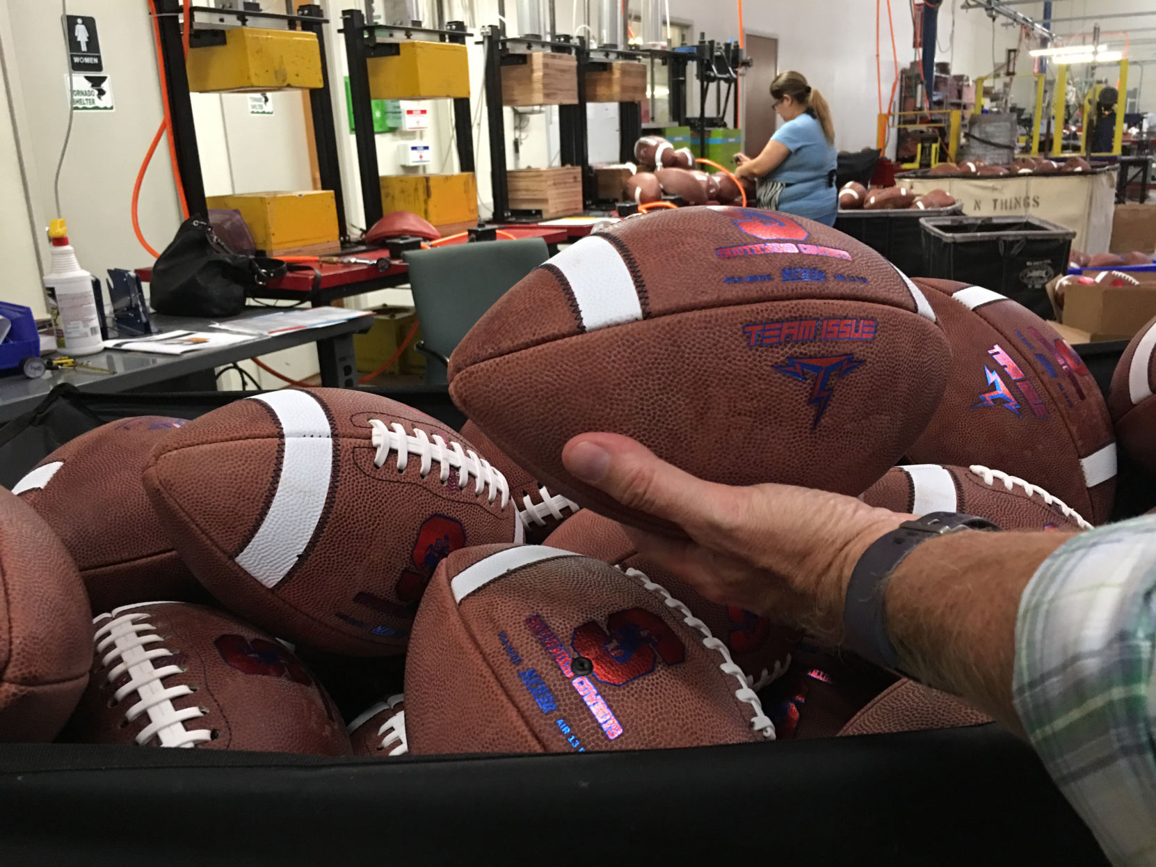 game balls have Lone Star roots 