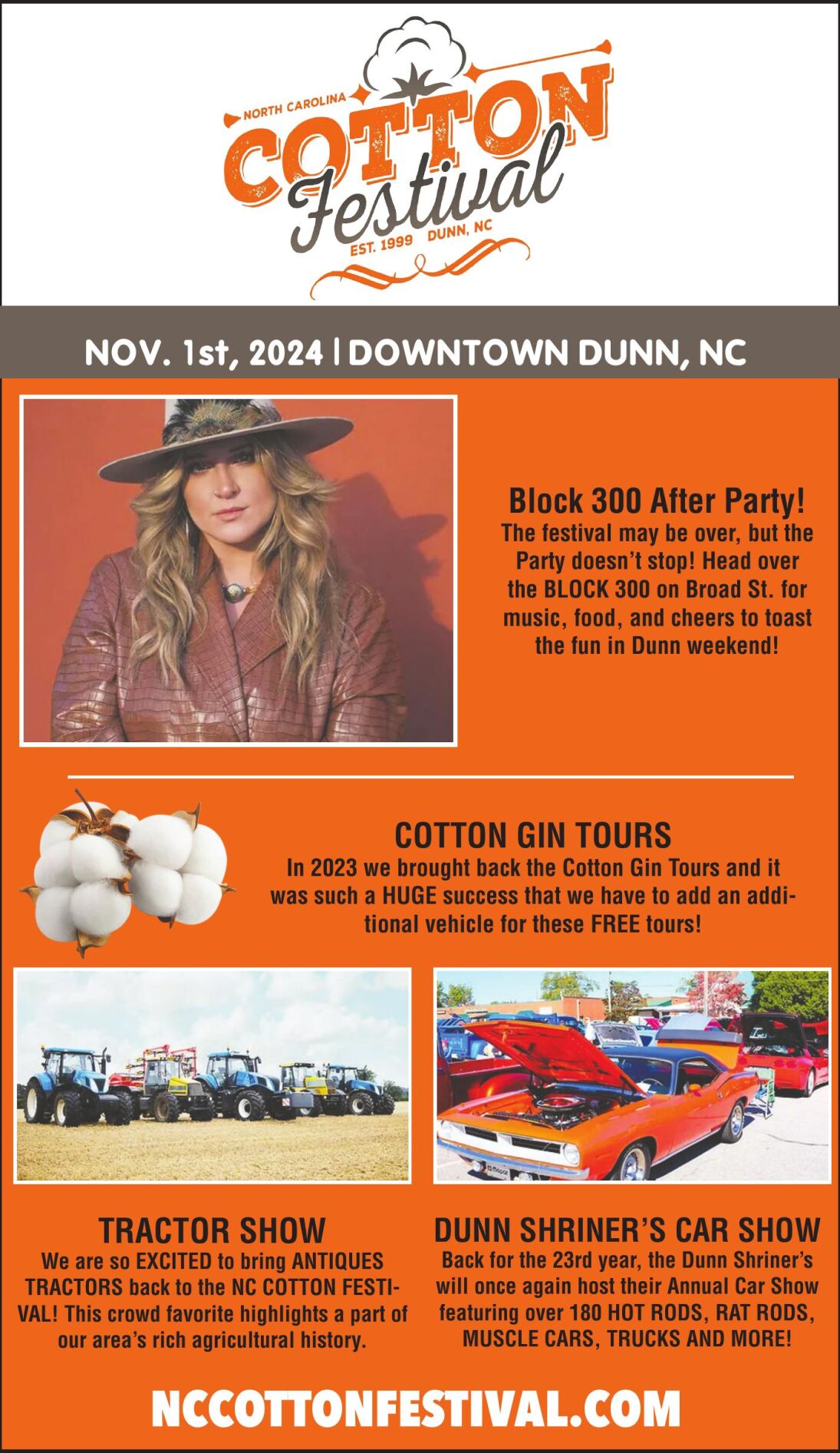 NOV. 1st, 2024 DOWNTOWN DUNN, NC Services