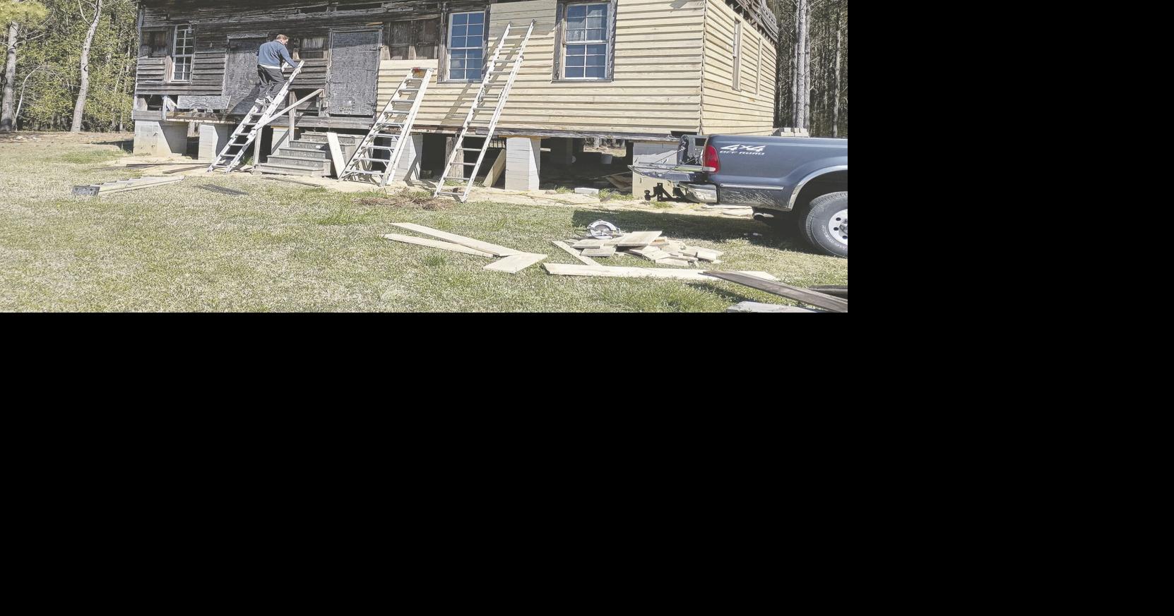 Progress visible on historic home | News | mydailyrecord.com