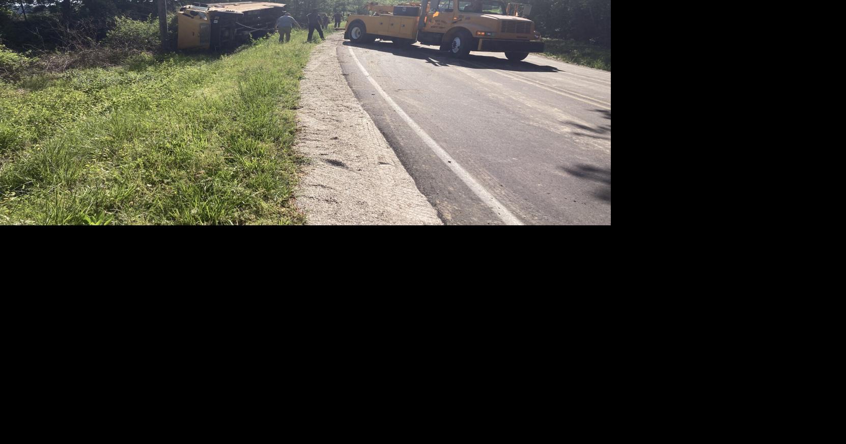 School bus overturns with students on board | News | mydailyrecord.com