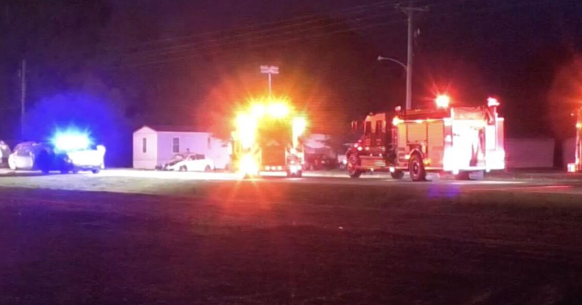 Man dies in 4 car crash