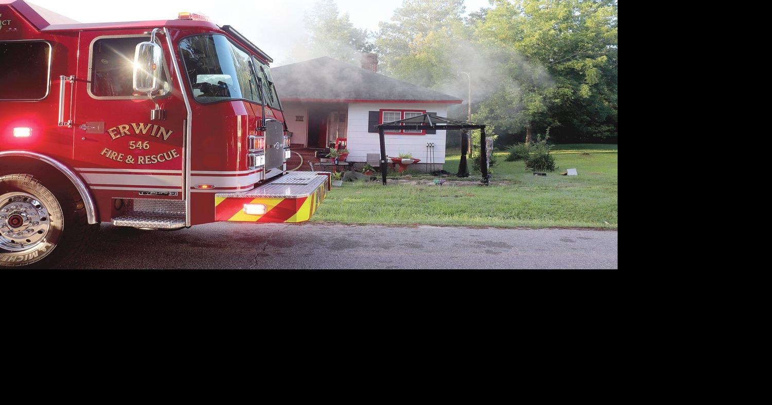 Erwin fire displaces 4 News