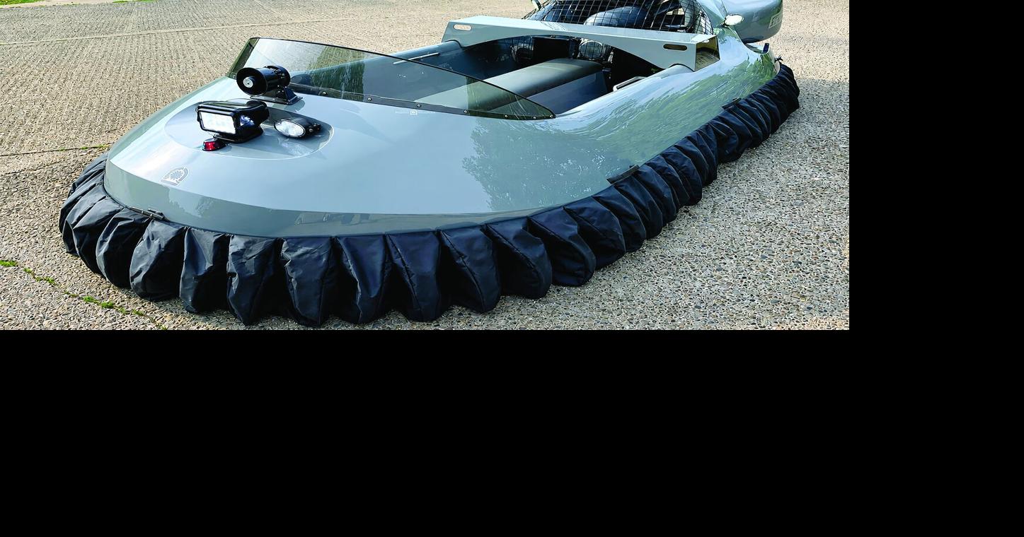 Technology saves the night: Hovercraft rescues stranded, drone guides the way