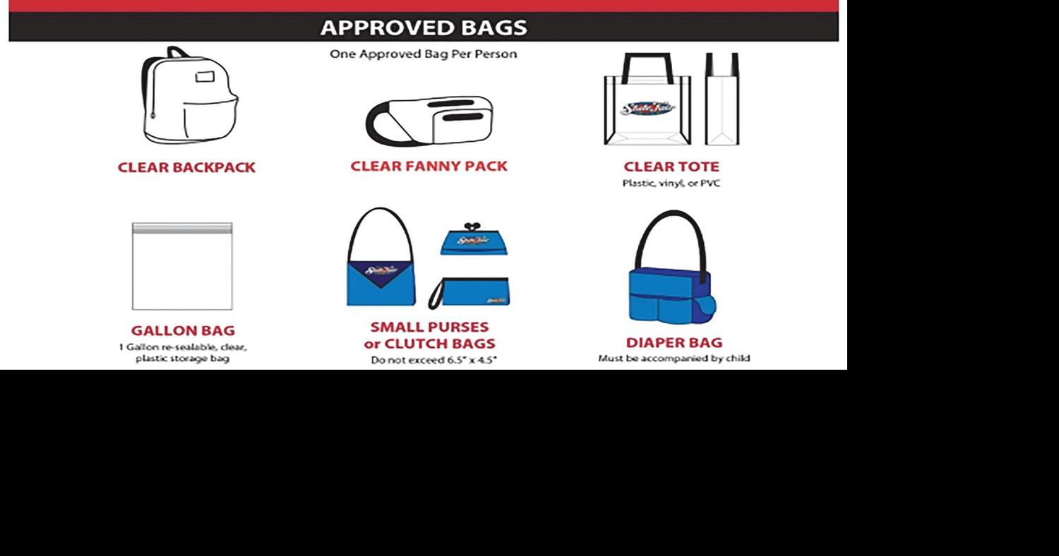 State Fair’s new bag policy bans most bags | Local News | mydailyrecord.com