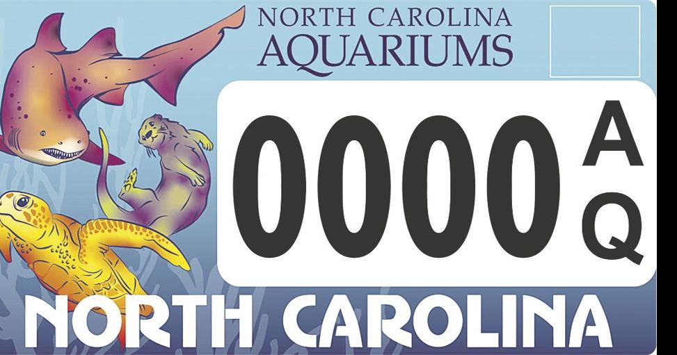 NC Aquariums specialty license plate now available News