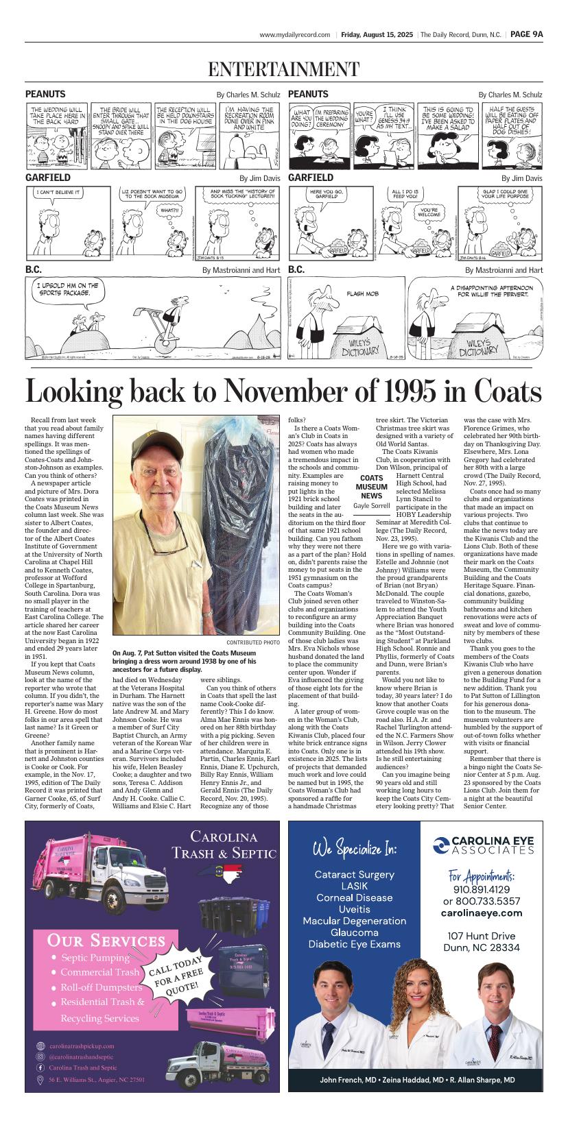 Page A009 | e-Edition | mydailyrecord.com
