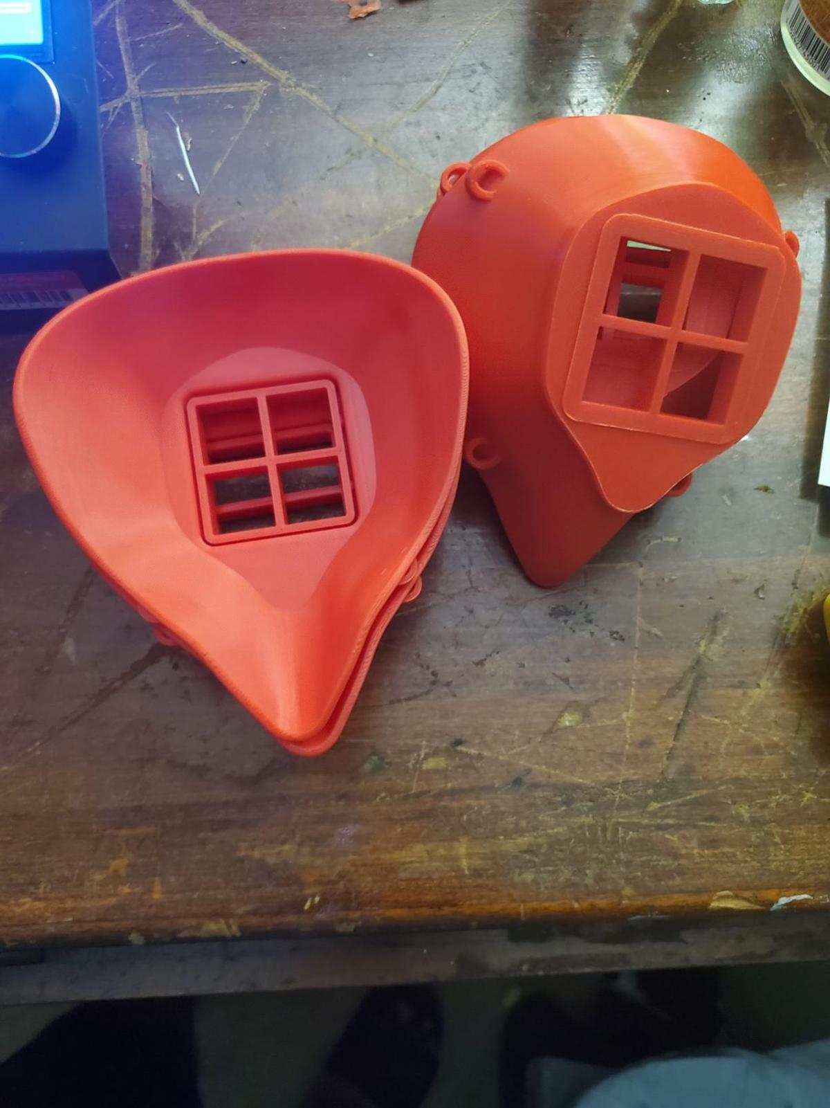 High School Students Create Masks Using 3d Printers Emergency Notice Myeasternshoremd Com