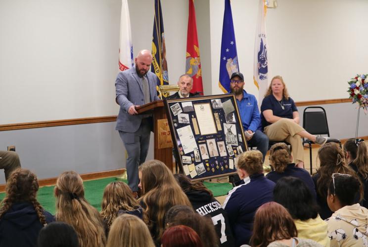 Galena honored Stradley on Veterans Day
