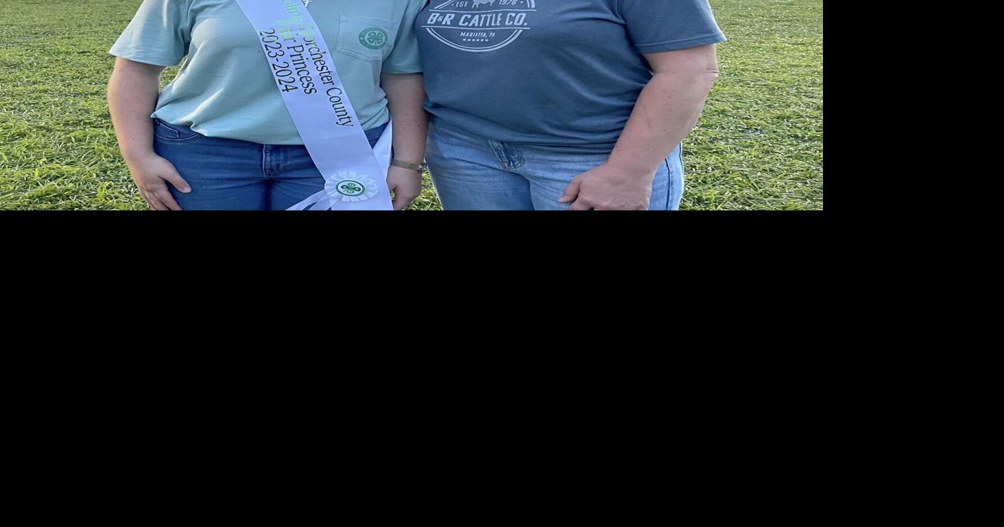 Newly crowned Caroline Dorchester County Fair Princess Macrina Zbobysz