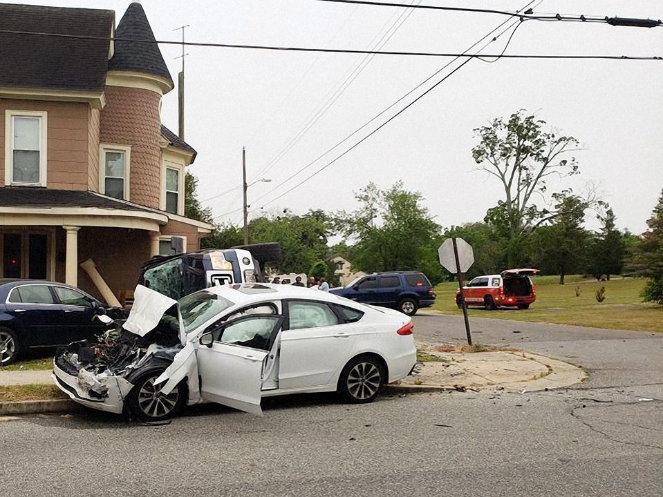 Vehicle rolls over in Federalsburg Crash News