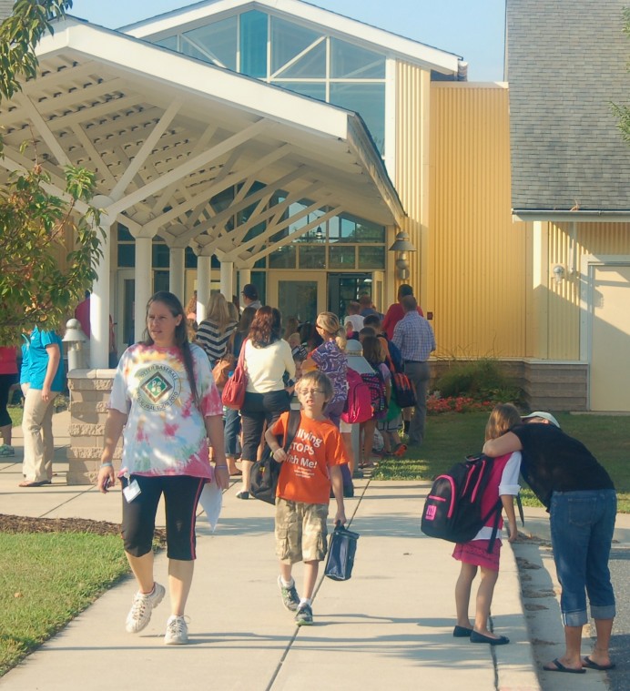 First day back to school for QACPS students News