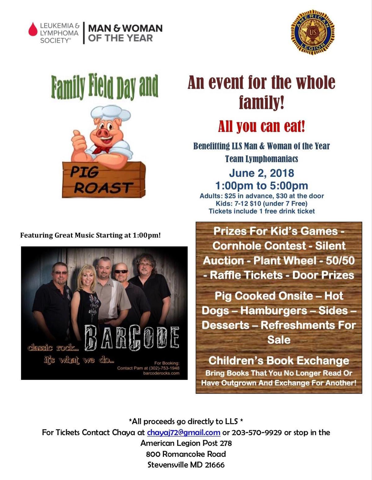 Family Field Day With Classic Rock Band Quot Barcode