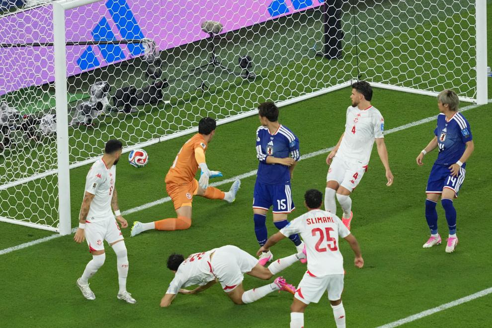 APTOPIX Japan Tunisia WCup Soccer