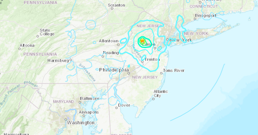 Effects from New Jersey earthquake felt across Mid-Shore - Vimarsana News