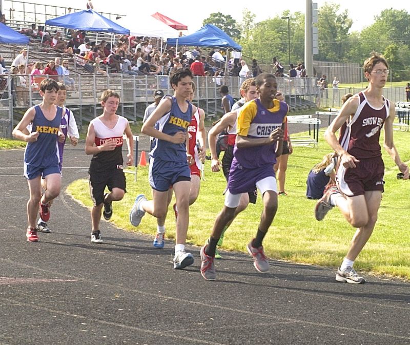 Shorthanded Kent hosts region track Sports