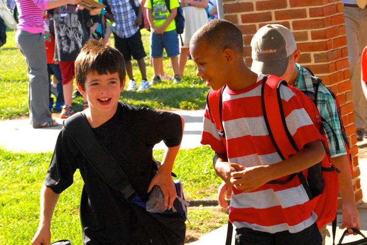 Students return to school in Caroline County Back To School