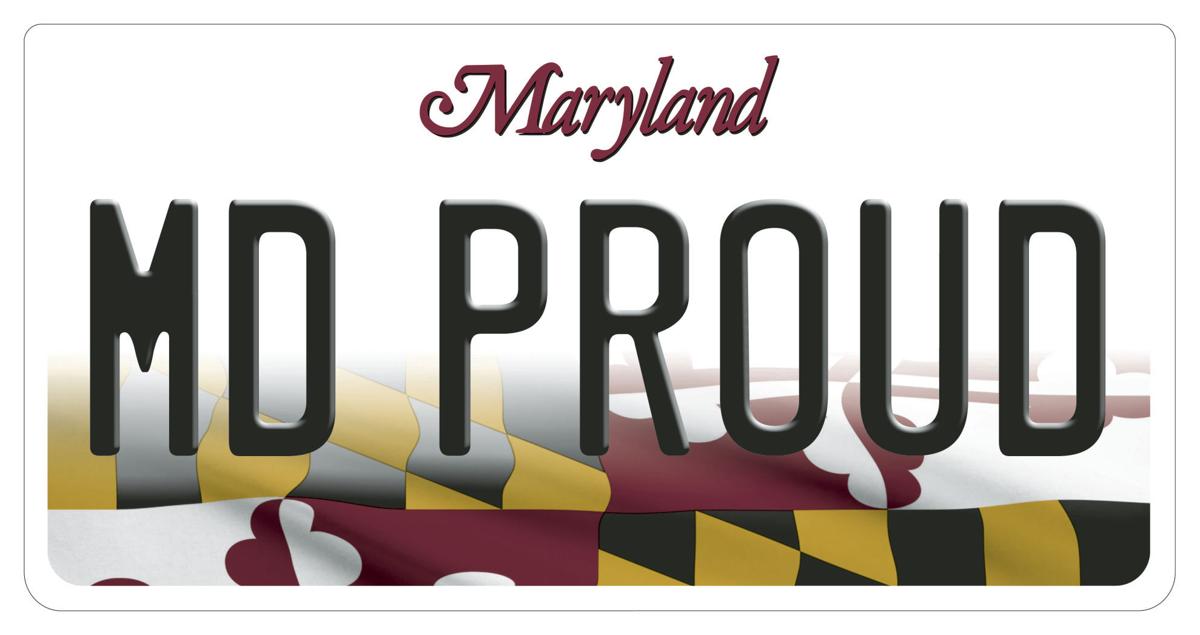 'MD PROUD' license plate available now from MVA News
