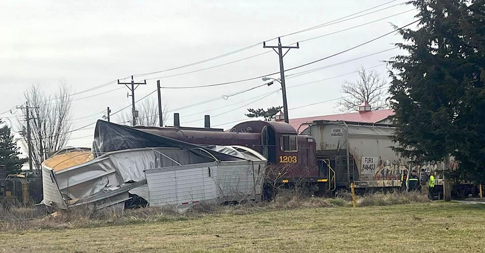 Train and tractor trailer collide in Hurlock accident | News ...