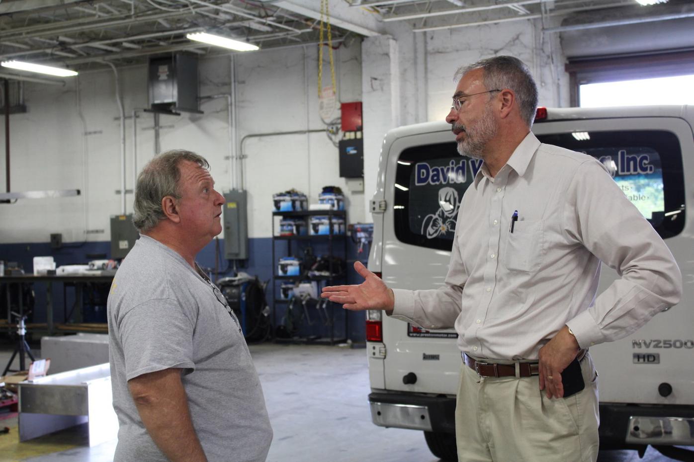 Rep Andy Harris Tours Economic Opportunity Zones News Myeasternshoremd Com