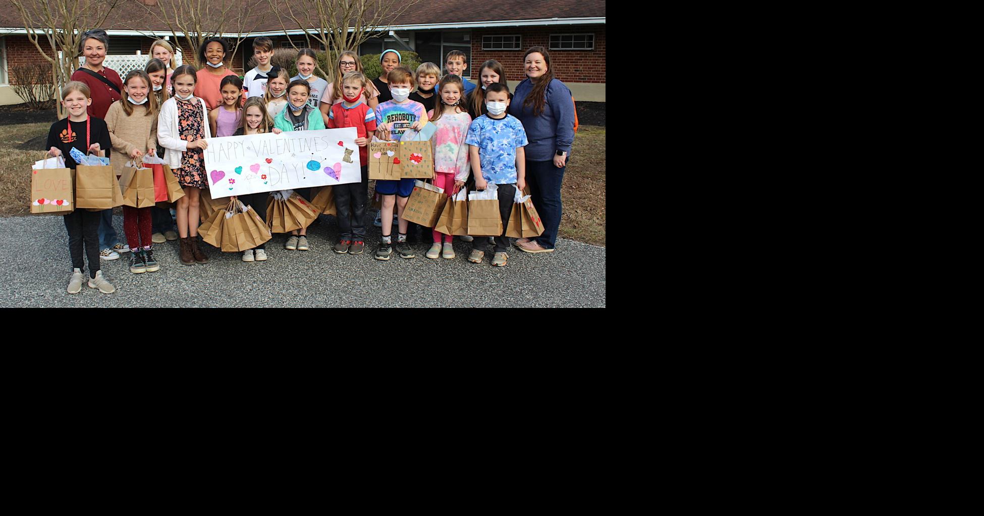 Spreading love — Kennard Elementary students visit Corsica Hills