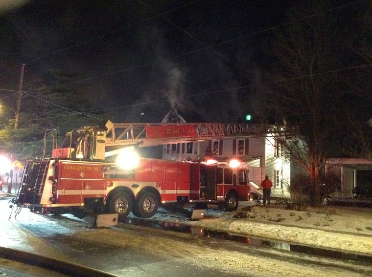 Fire destroys house in Denton Life