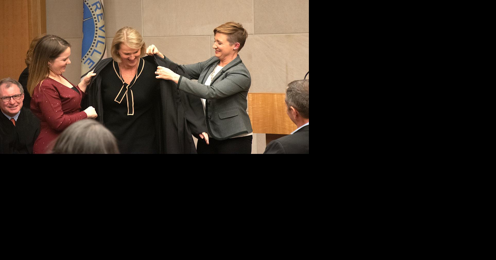 Knight sworn in as QA's Circuit Court judge | Spotlight ...