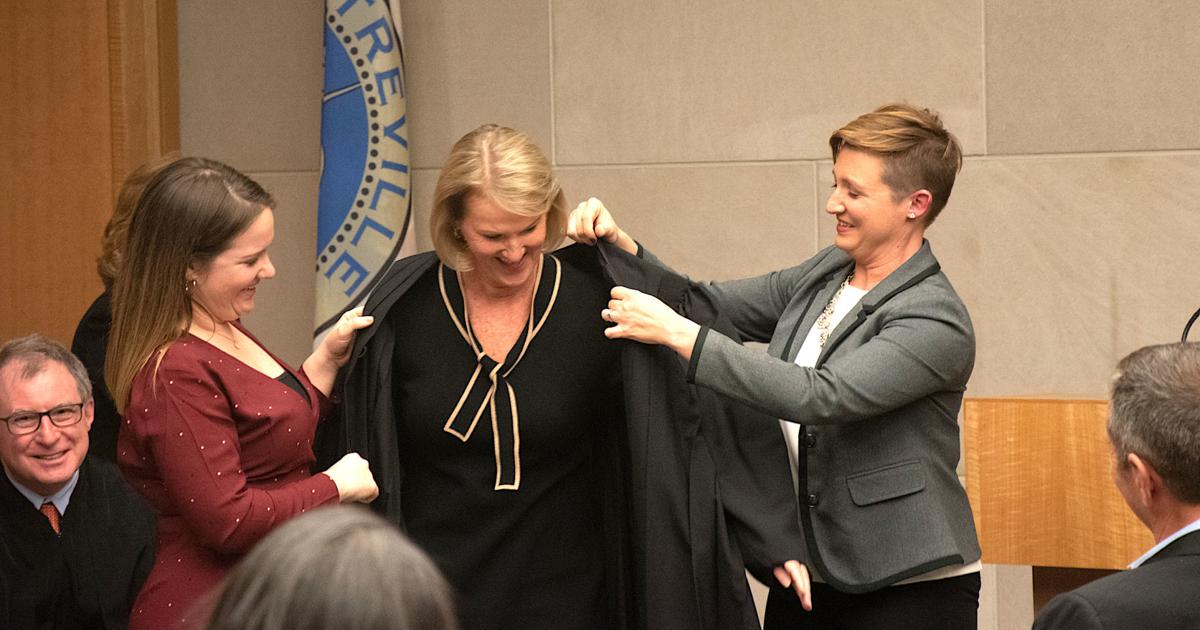 Clancy Knight Knight sworn in as QA's Circuit Court judge | Spotlight ...