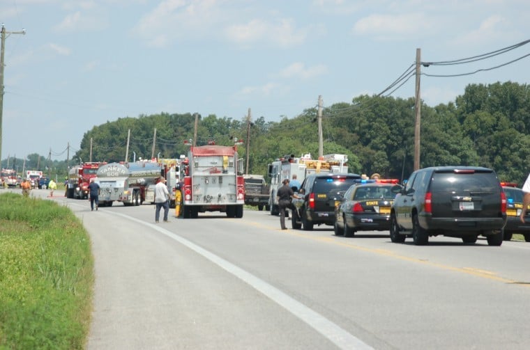 Greensboro Road reopened after propane truck accident | Caroline County ...