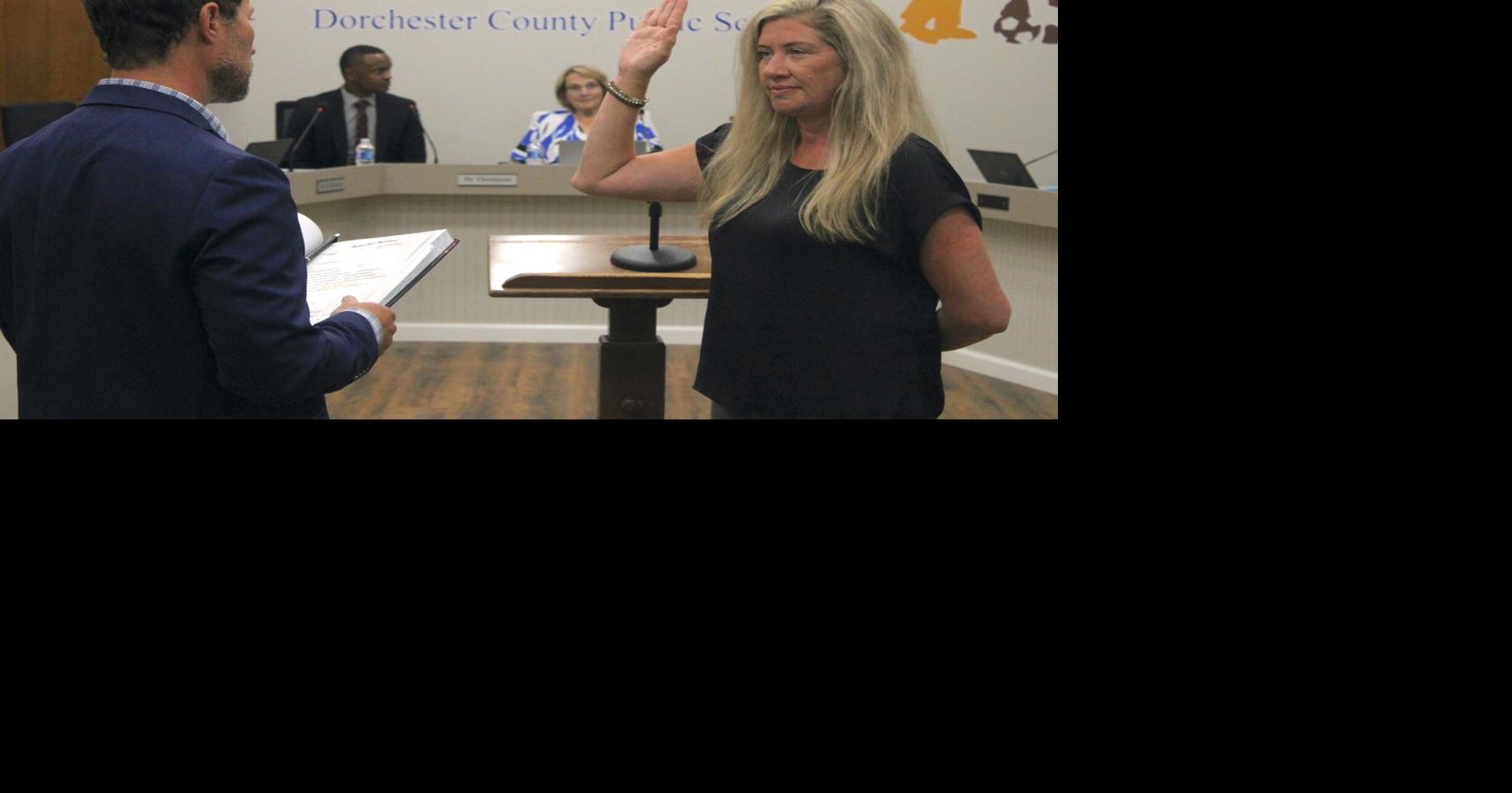 New Dorchester Board of Education members sworn in | Dorchester County ...