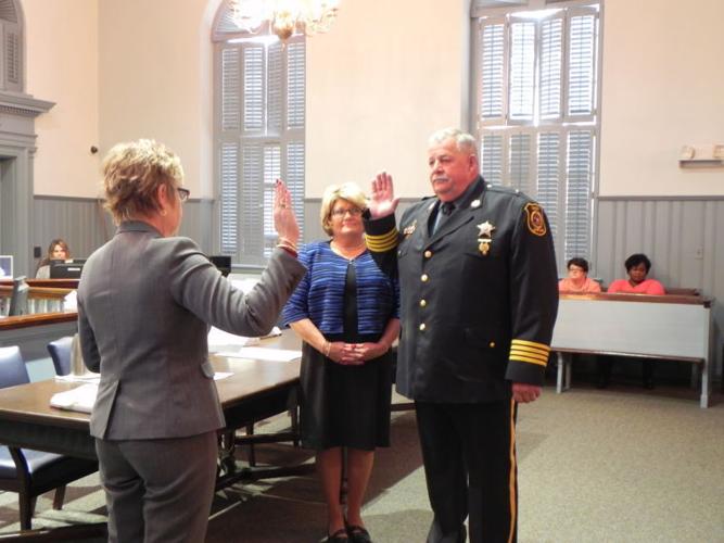 Elected officials and staffs begin taking oaths of offices Dorchester